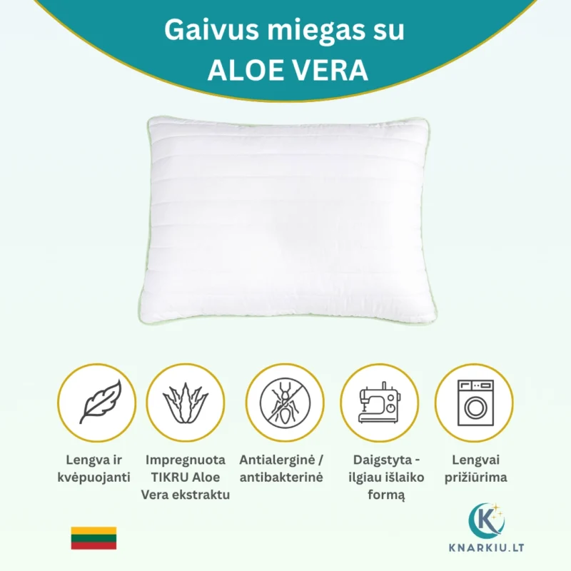 Pagalvė ALOE VERA