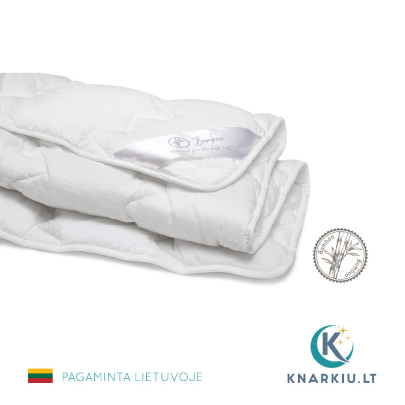 Antklodė su bambuku