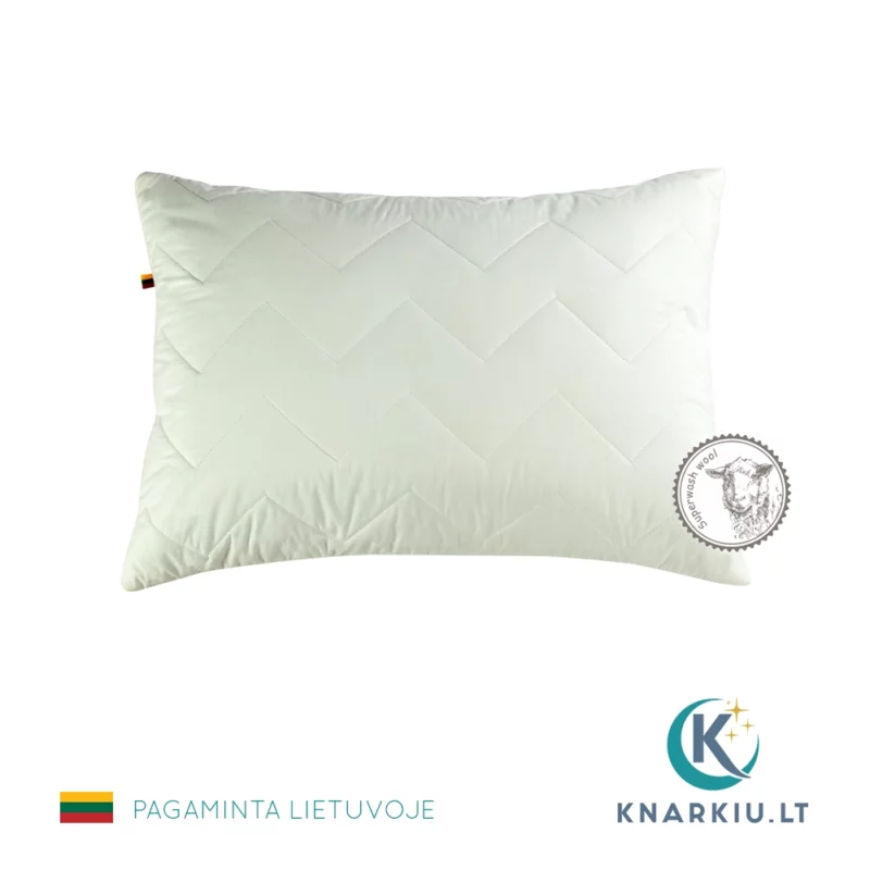 Avių vilnos pagalvė