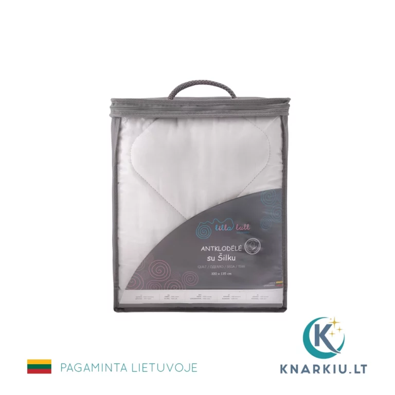Antklodė vaikams su ŠILKU 100×135 cm