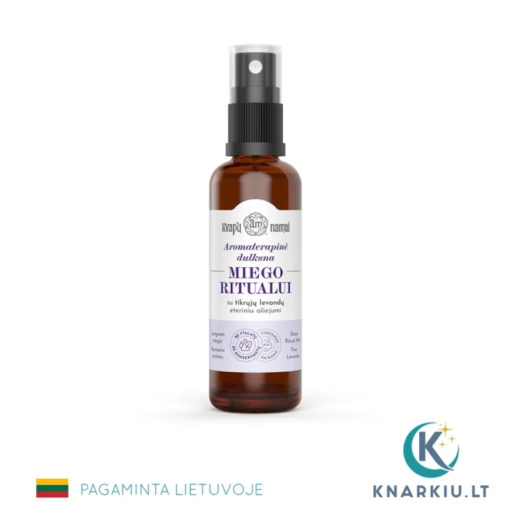 Dulksna miegui su LEVANDOMIS ir BERGAMOTĖMIS