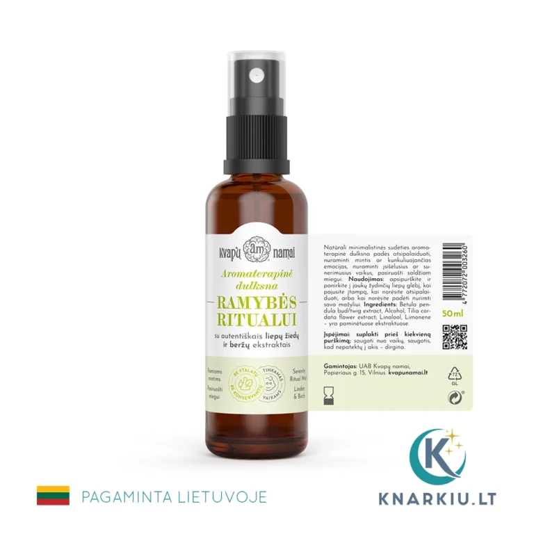 Dulksna miegui LIEPOS ir BERŽAI