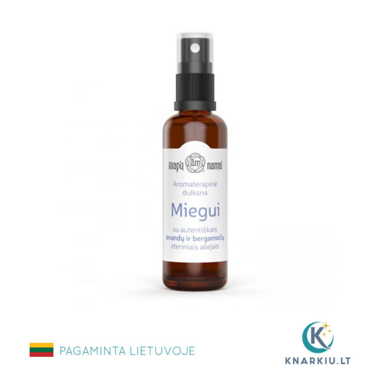 Dulksna miegui su levandomis ir bergamotėmis