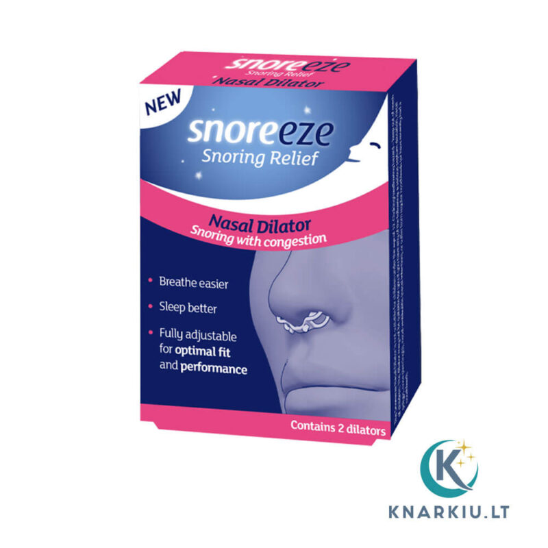 Nosies kištukas nuo knarkimo SNOREEZE