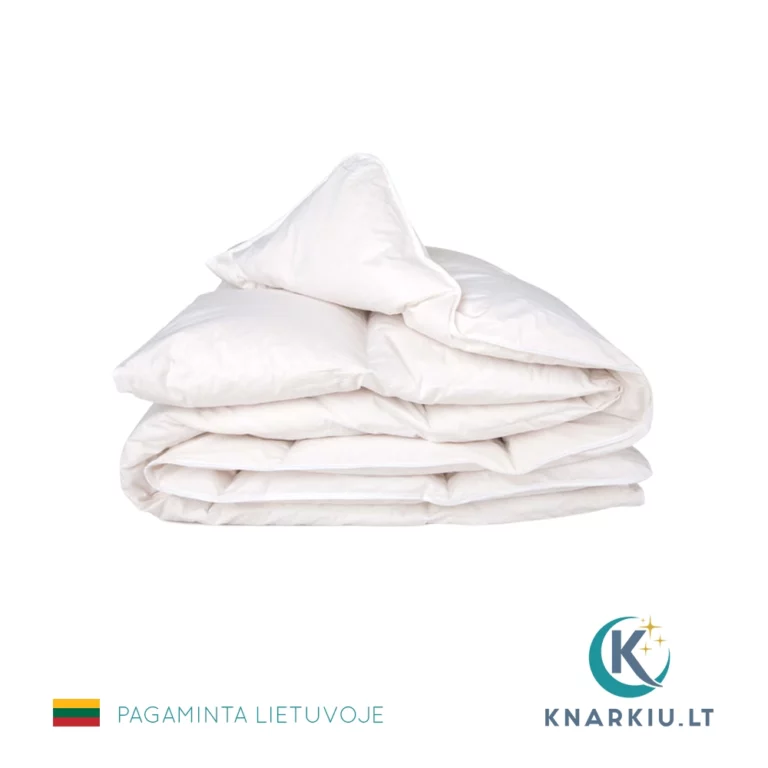 Ančių pūkų ir smulkių plunksnų antklodė