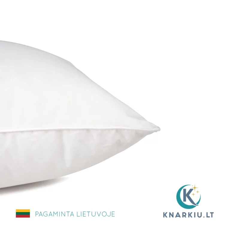 Ančių pūkų ir smulkių plunksnų pagalvė