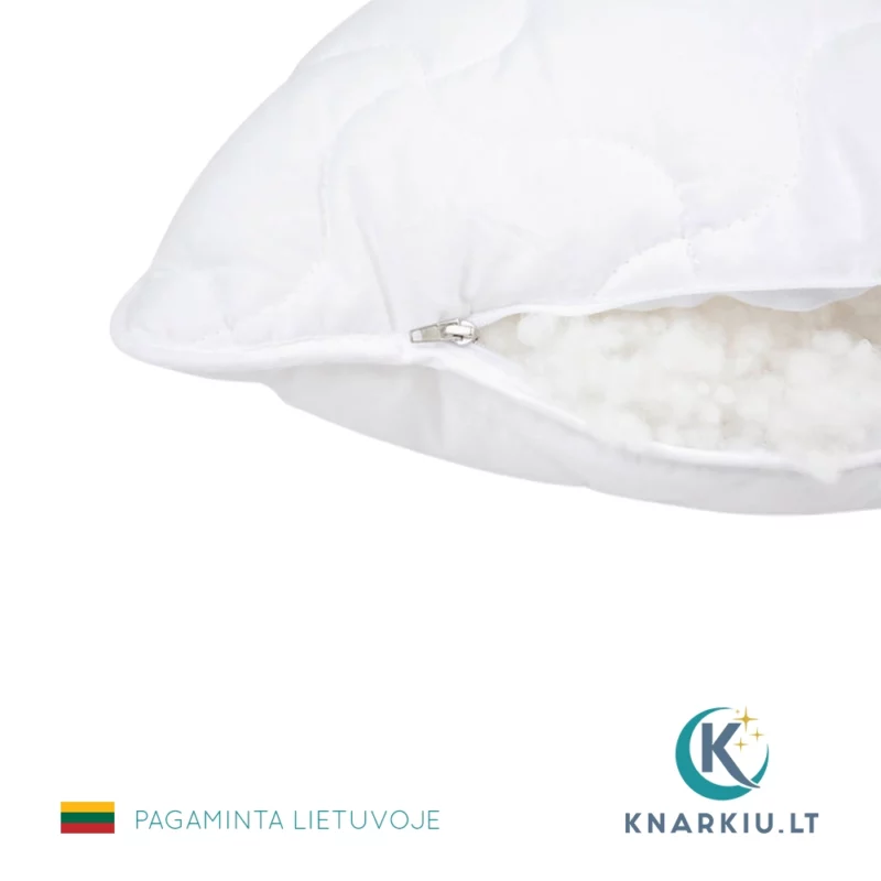 Pagalvė CLASSIC NATURAL su užtrauktuku