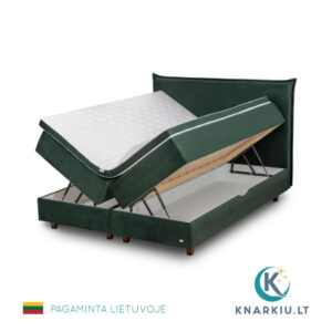 Kontinentinė lova su patalynės dėže LĖJA