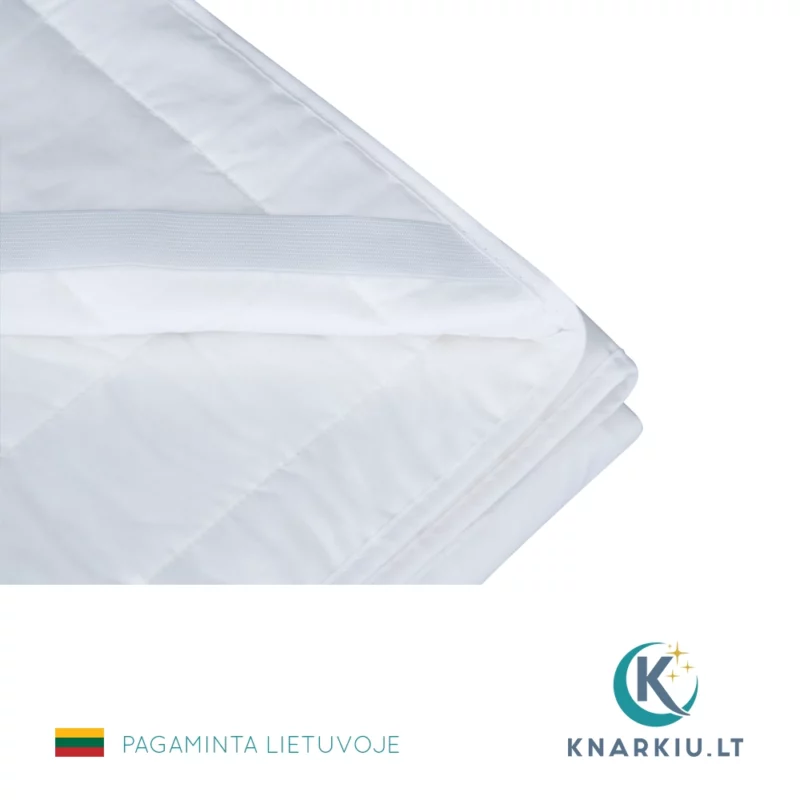 Čiužinio apsauga su gumomis