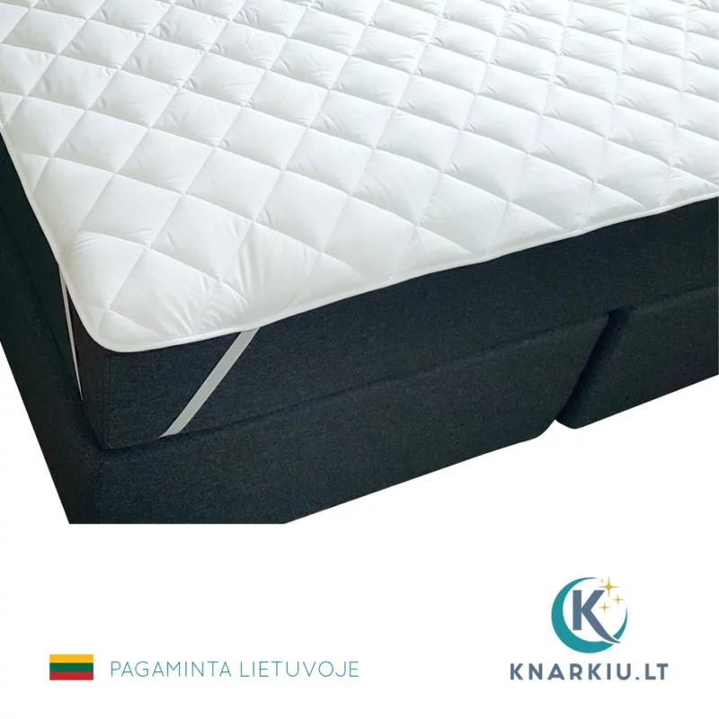 Čiužinio apsauga su gumomis