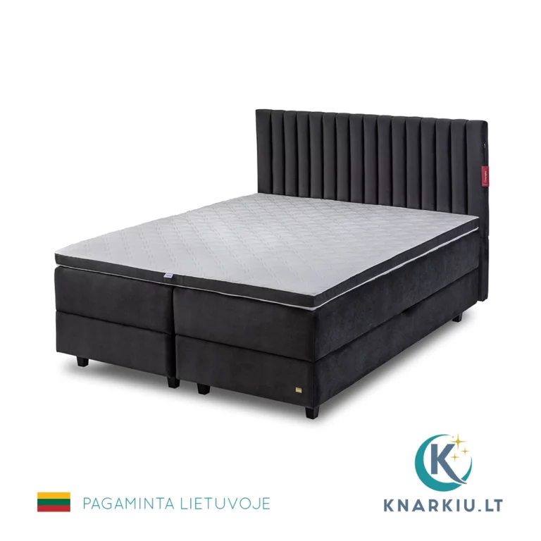 Kontinentinė lova PALERMO su patalynės dėže