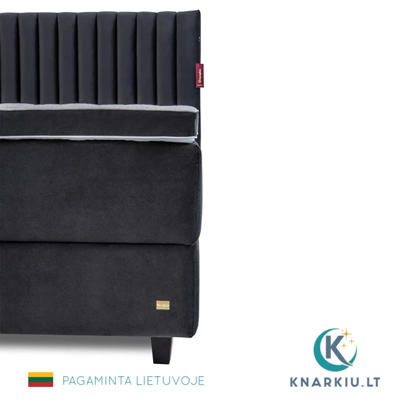 Kontinentinė lova PALERMO su patalynės dėže