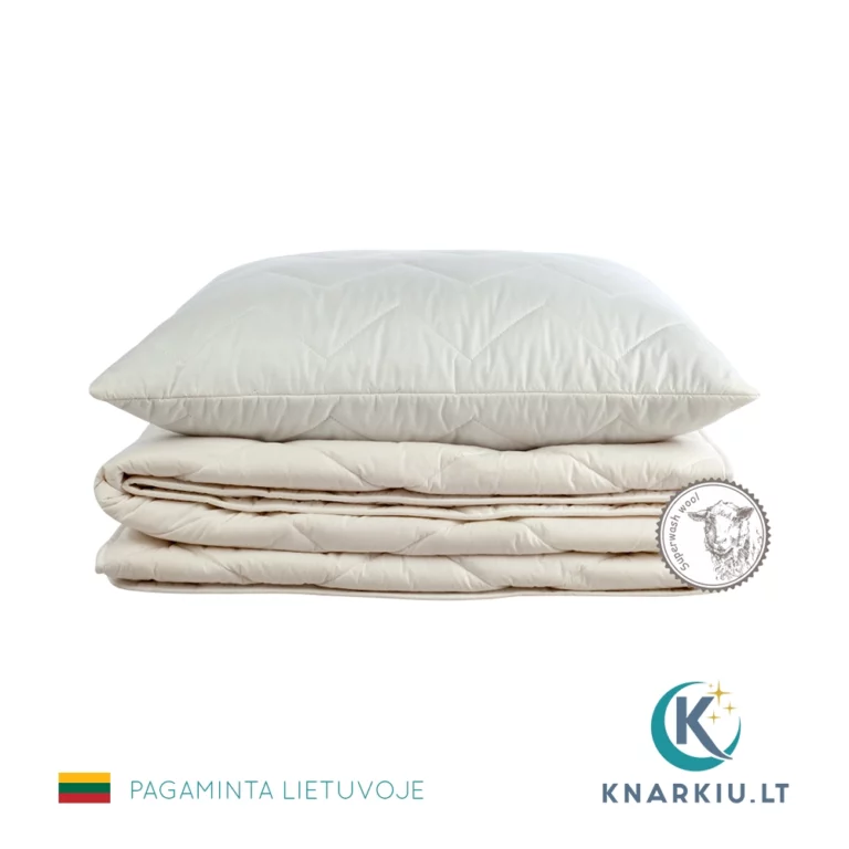 Avių vilnos patalynės komplektas