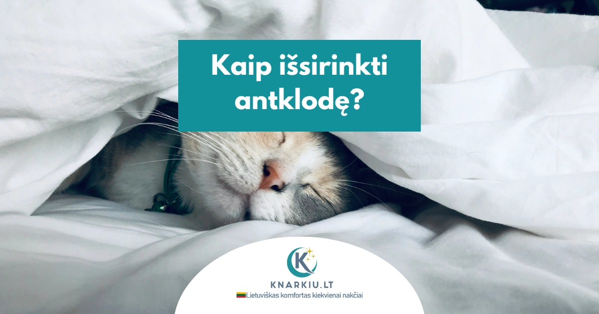 Kaip išsirinkti antklodę