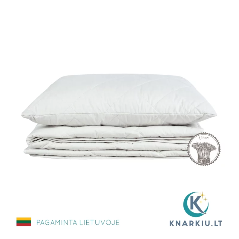 Patalynės komplektas su linu