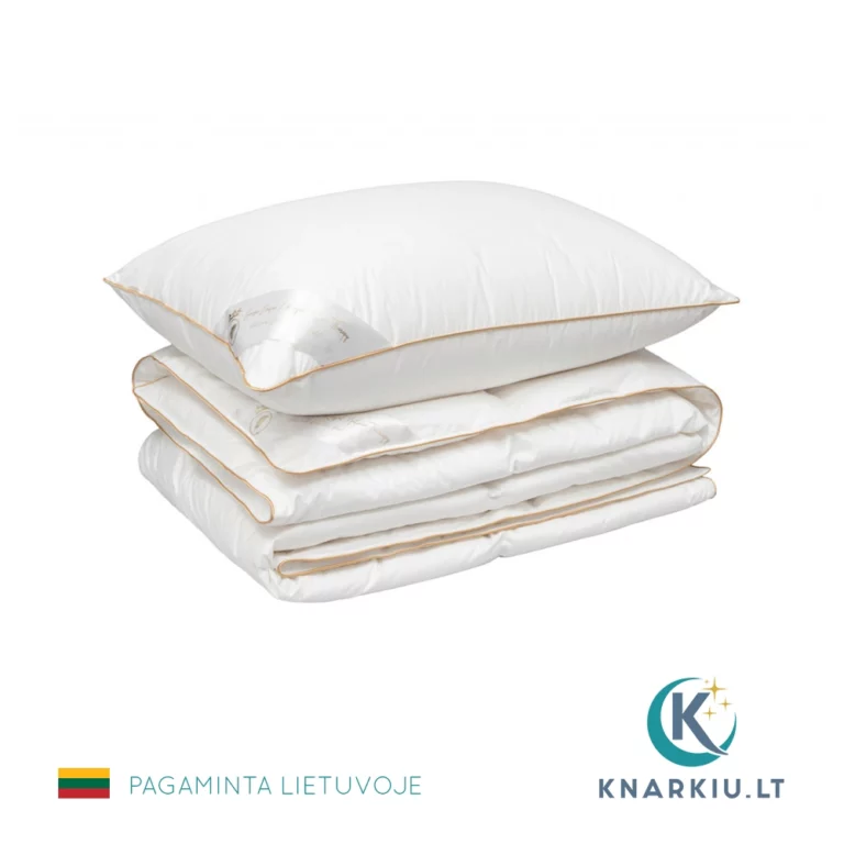 žąsų pūkų komplektas