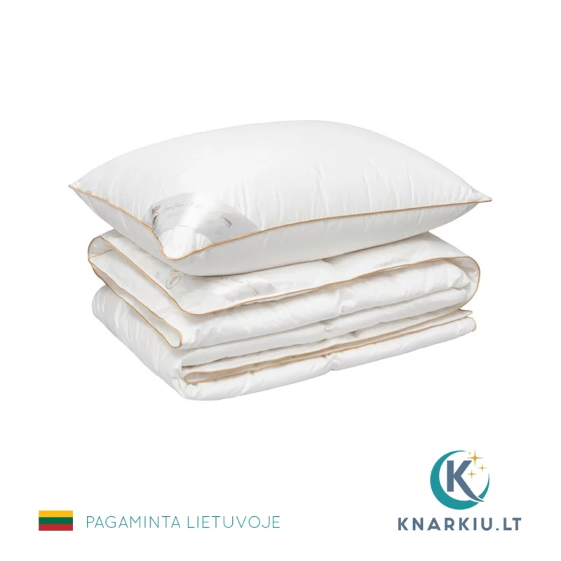 žąsų pūkų komplektas