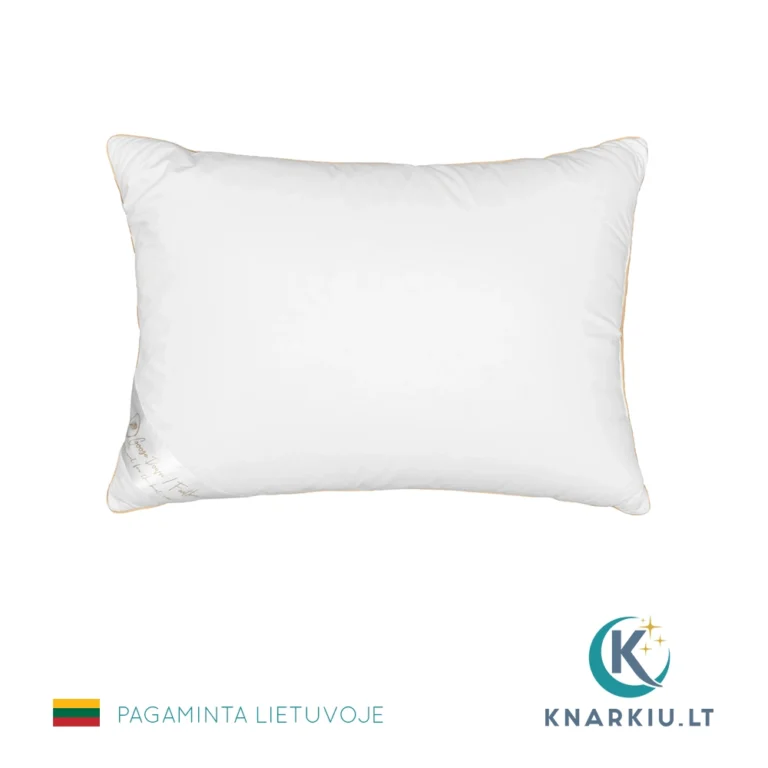 Žąsų plunksnų ir pūkų pagalvė PREMIUM