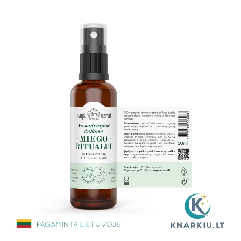 Dulksna miegui su MELISOMIS