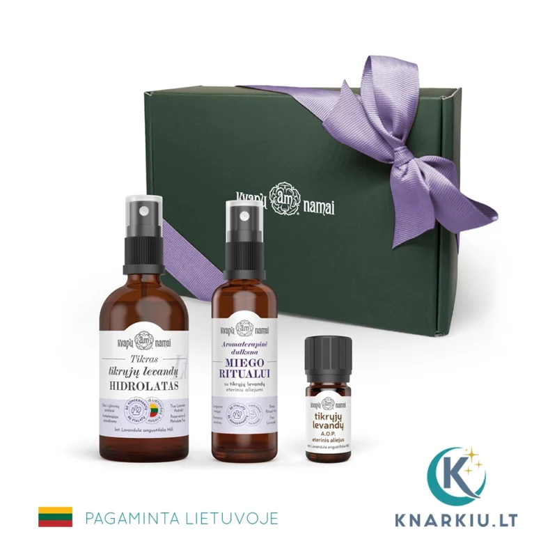 LEVANDŲ RAMYBĖ rinkinys kūnui ir sielai