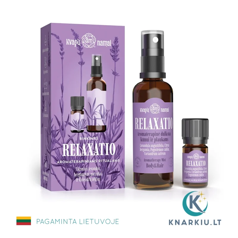 Rinkinys RELAXATIO aromaterapiniams ritualams